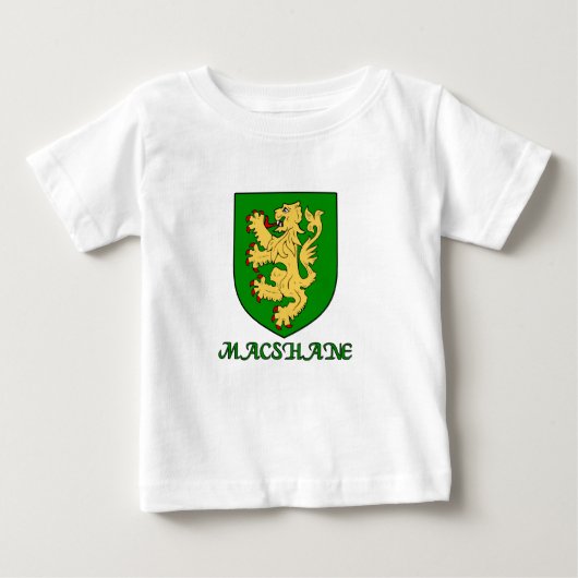 MacShane Family Shield Baby T-shirt (Vorderseite)