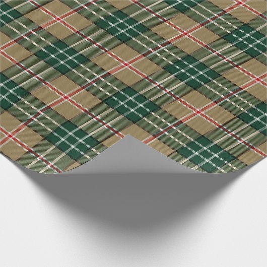 MacShane Tartan Geschenkpapier (Ecke)