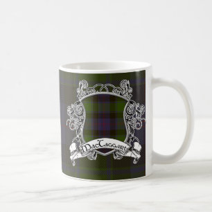 MacTaggart Tartan-Schild Kaffeetasse