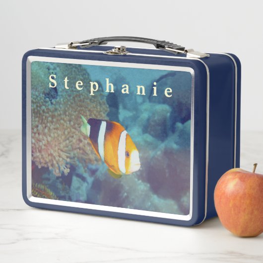 Mactan Channel Cebu Island Philippinen Clownfisch Metall Brotdose (Beispiel)