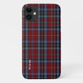 MacTavish Clan Tartan Kariertes iPhone 4 Fall Case-Mate iPhone Hülle (Rückseite)