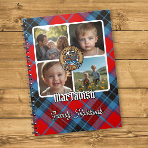 MacTavish-Familienfoto-Collage Notizblock