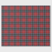 Mactavish Modern Original Scottish Tartan Geschenkpapier (Flach)