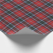 Mactavish Modern Original Scottish Tartan Geschenkpapier (Ecke)