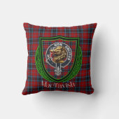 MacTavish Scottish Clan Tartan & Crest Kissen (Rückseite)