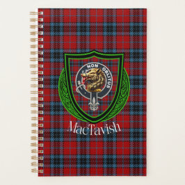 MacTavish Scottish Clan Tartan & Crest Planer