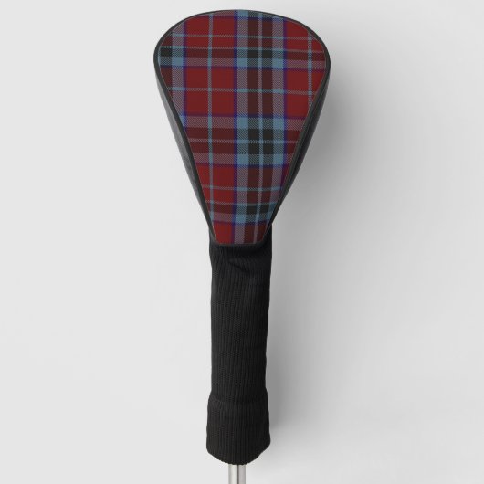 MacTavish Tartan Karierte Treiberabdeckung Golf Headcover (Vorderseite)