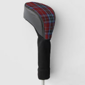 MacTavish Tartan Karierte Treiberabdeckung Golf Headcover (angewinkelt)