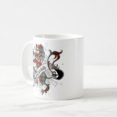 MacTavish Tartan Lion Kaffeetasse (Vorderseite Links)