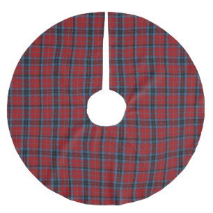 MacTavish-Tartan Polyester Weihnachtsbaumdecke