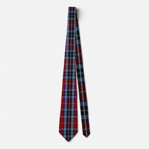 MacTavish Tartan Print Krawatte