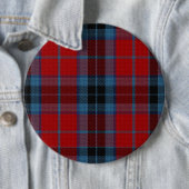 MacTavish Tartan Red and Blue Kariert Button (Beispiel)