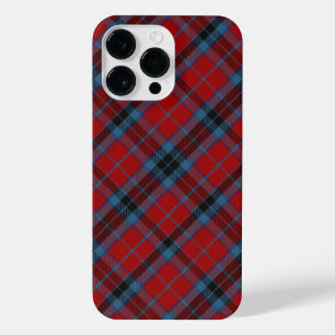 MacTavish Tartan Red and Blue Kariert iPhone 14 Pro Max Hülle