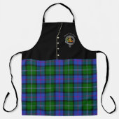 MacThomas Clan Abzeichen & Tartan Kilt Schürze (Vorderseite)
