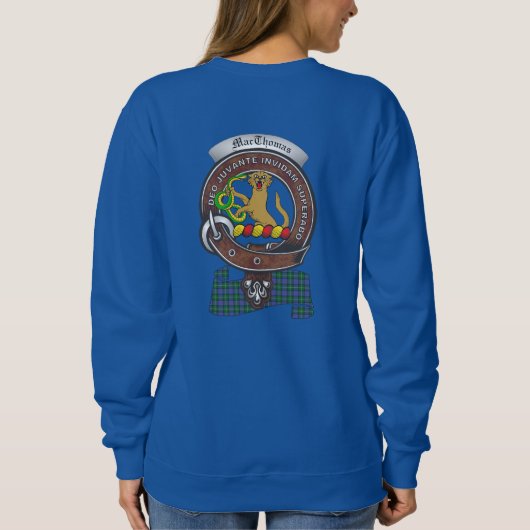 MacThomas Clan Abzeichen Women's Sweatshirt (Rückseite)