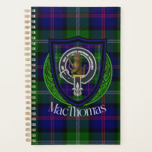 MacThomas schottischer Clan Tartan & Wappen
