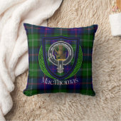 MacThomas Scottish Clan Tartan & Crest Kissen (Decke)