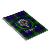 MacThomas Scottish Clan Tartan & Crest Notizblock (Rechte Seite)