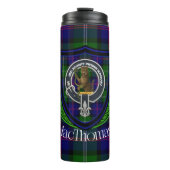 MacThomas Scottish Clan Tartan & Crest Thermosbecher (Vorderseite)