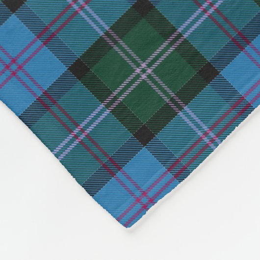 MacThomas Tartan Fleecedecke (Ecke)