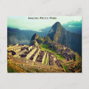 Macu-Piccu Peru Postkarte