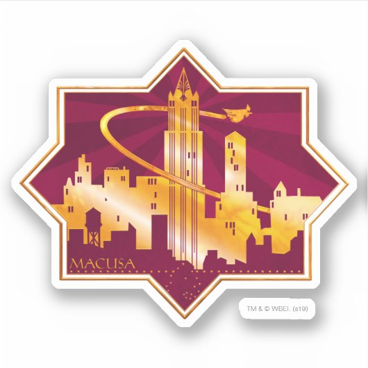 MACUSA™ Grafik-Abzeichen Aufkleber (Vorderseite)
