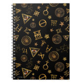 MACUSA™ Magic Symbol And Crests Pattern Notizblock (Vorderseite)