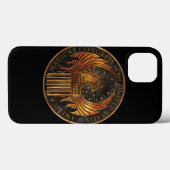 MACUSA™ Medallion Case-Mate iPhone Hülle (Rückseite (Horizontal))