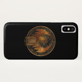 MACUSA™ Medallion Case-Mate iPhone Hülle (Rückseite (Horizontal))
