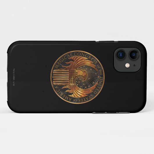 MACUSA™ Medallion Case-Mate iPhone Hülle (Rückseite (Horizontal))