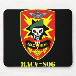 Macv-sog Army Unit Small Patch Vollfarbiges Vietna Mousepad