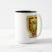 MACVSOG MACV SOG Vietnamkriegveteranentierärzte Zweifarbige Tasse (VorderseiteRechts)