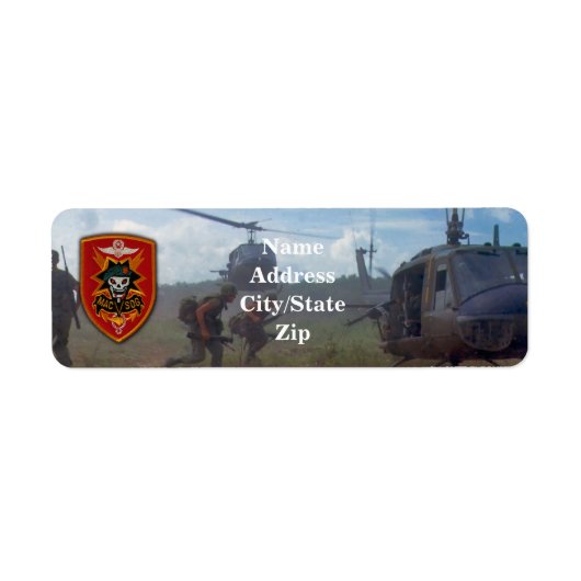 Macvsog Vietnam-Kriegsadresse (Vorne)