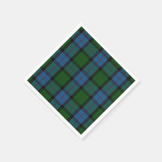 MacWilliam Tartan Kariert Paper Napkins Serviette (Ecke)