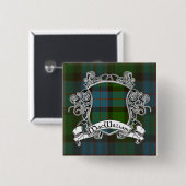 MacWilliam Tartan-Schild Button (Vorne & Hinten)