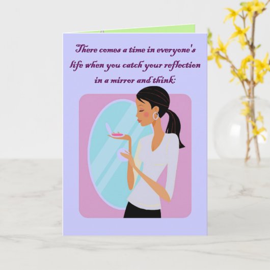Macy Birthday Card Karte (Gelbe Blume)