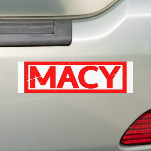 Macy-Briefmarke Autoaufkleber (Auf Auto)