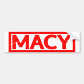 Macy-Briefmarke Autoaufkleber (Vorne)