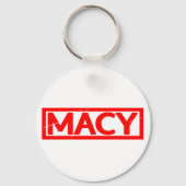 Macy-Briefmarke Schlüsselanhänger (Vorderseite)