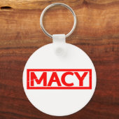 Macy-Briefmarke Schlüsselanhänger (Vorderseite)