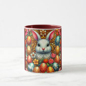 MACY ~ EASTER BUNNY Eggs Blume ~ Tasse (Zentrum)