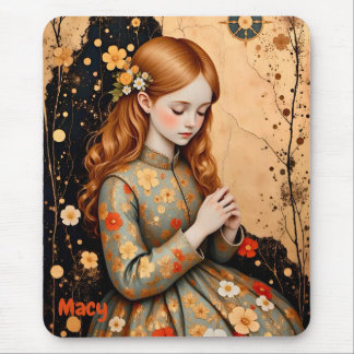 MACY ~ Elegante Vintage-Dame ~ Mauspad