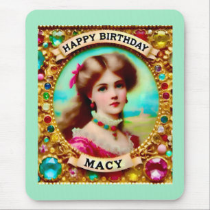 MACY ~ ETHEREAL Vintage Porträt ~ Mauspad