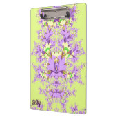 MACY ~ Mauve, gelb, grün Klemmbrett (Links)