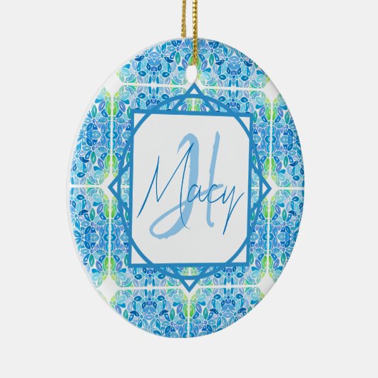 Macy Mosaic Christmas Ornament (Rechts)