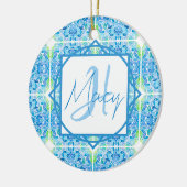 Macy-Mosaik-Christbaumschmuck Keramik Ornament (Links)