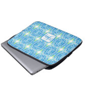 Macy Mosaik-Laptop-Hülle Laptopschutzhülle (Vorne Knopf)