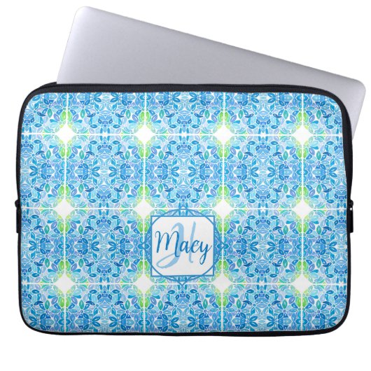 Macy Mosaik-Laptop-Hülle Laptopschutzhülle (Vorderseite)