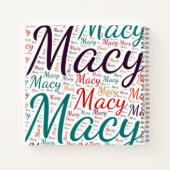 Macy Notizblock (Rückseite)