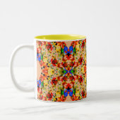 MACY ~ Personalisierte Weihnachtsfeier ~ Zweifarbige Tasse (Links)